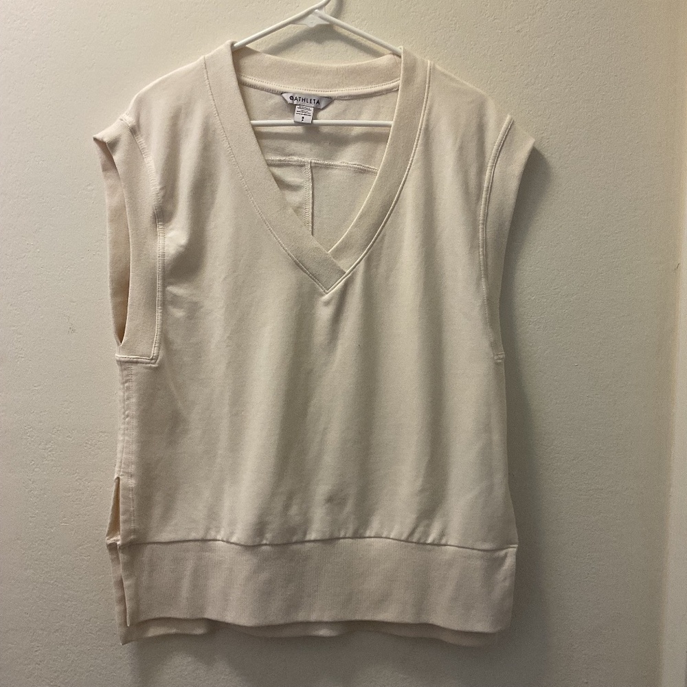 Athleta Sleeveless Sweater
